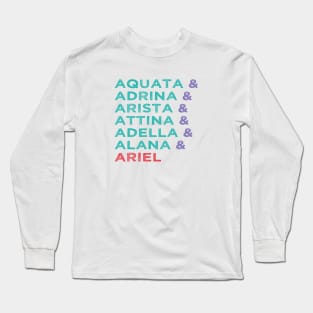 Mermaid Sisters Long Sleeve T-Shirt